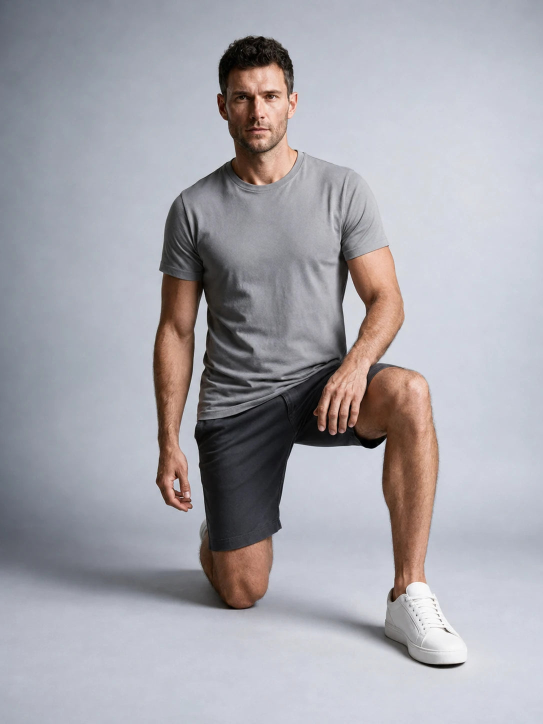 Pamuklu Rahat Kalıp Kısa Kol Pamuklu Oversize T-Shirt (UNİSEX) (E0301)