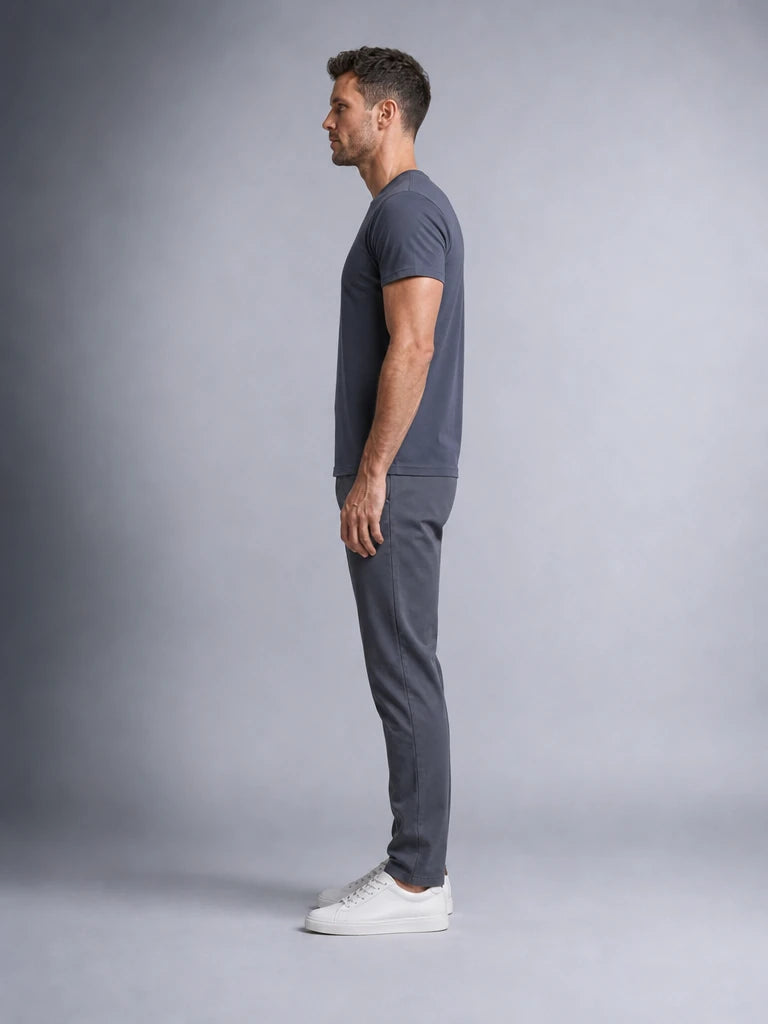 Modal Kumaş Şık Duruş Regular Basic T-shirt (UNİSEX)