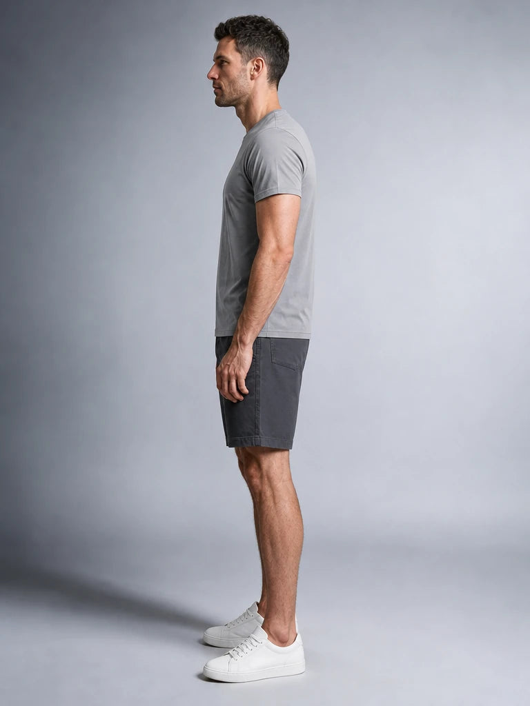 Pamuklu Rahat Kalıp Kısa Kol Pamuklu Oversize T-Shirt (UNİSEX) (E0301)