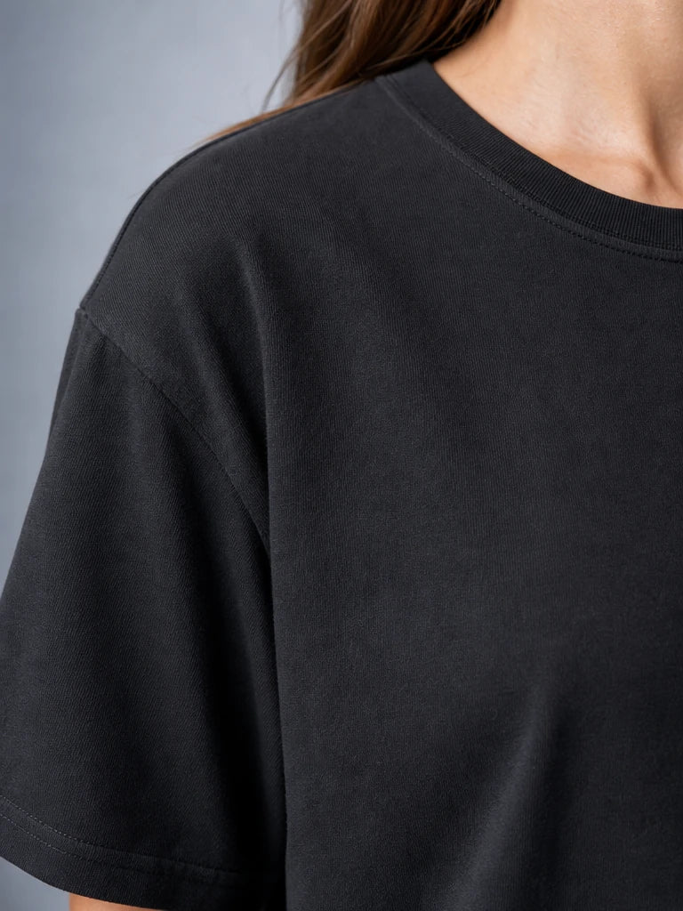 Renk Pamuklu T-shirt Penye Kumaş Sıfır Yaka Tam Kalıp (E0300) (UNİSEX)