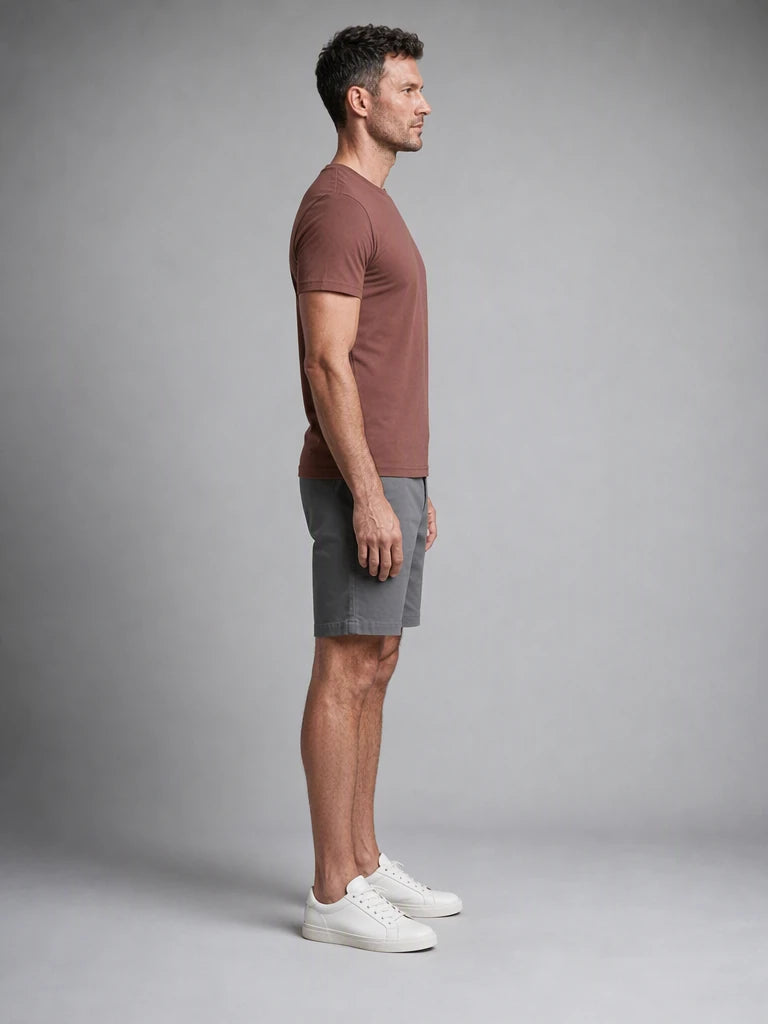Modal Kumaş Şık Duruş Regular Basic T-shirt (UNİSEX)