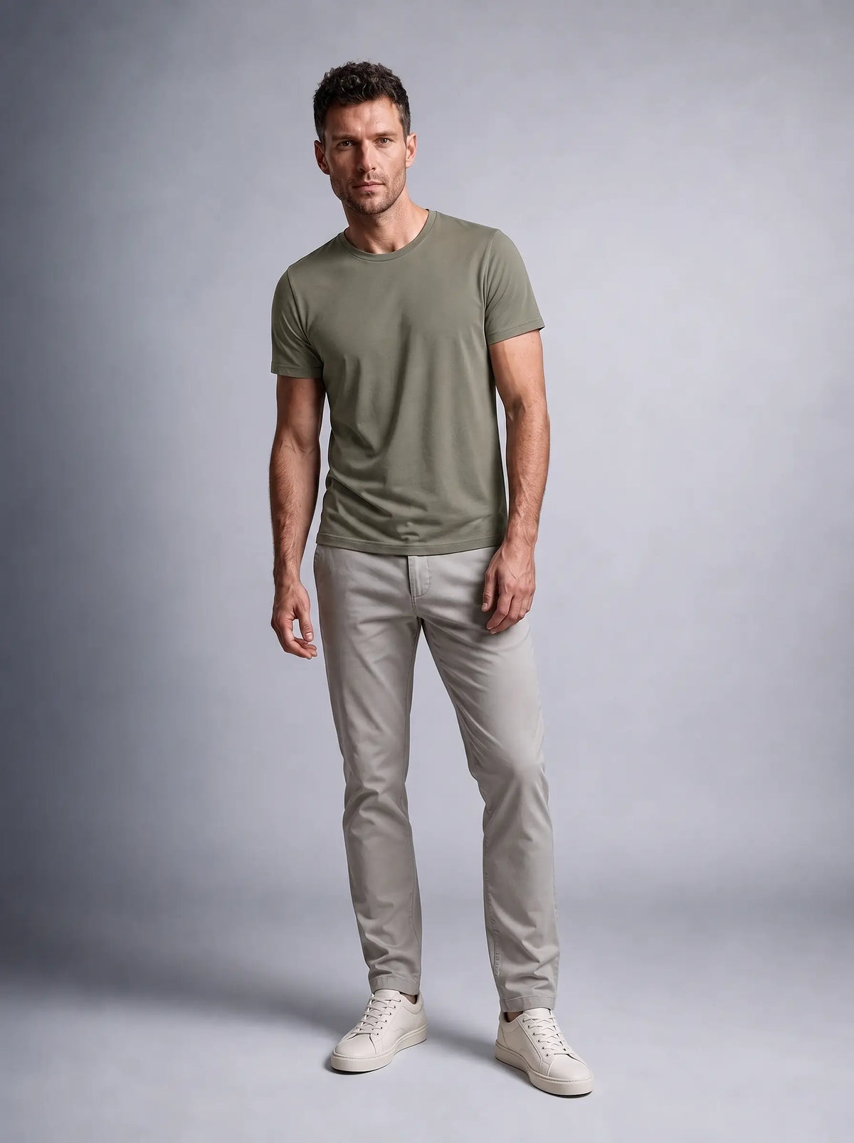Modal Kumaş Şık Duruş Regular Basic T-shirt (UNİSEX)