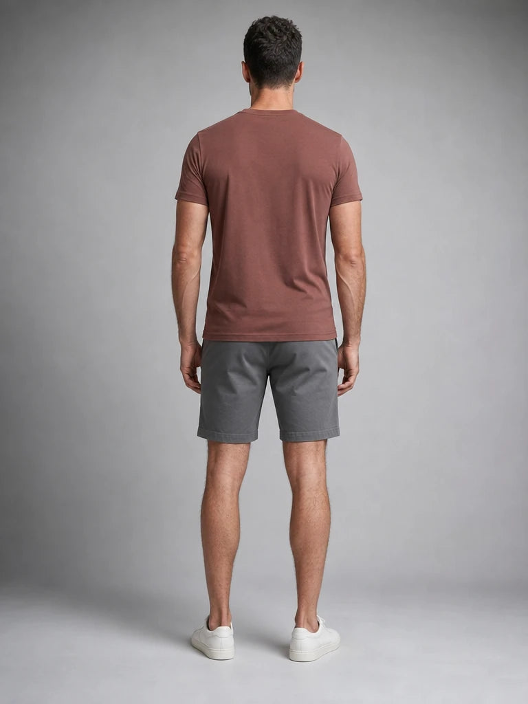 Modal Kumaş Şık Duruş Regular Basic T-shirt (UNİSEX)