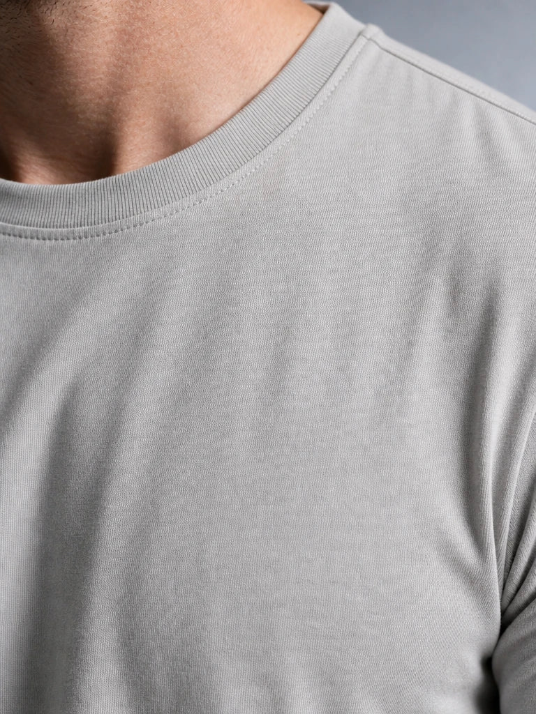 Pamuklu Rahat Kalıp Kısa Kol Pamuklu Oversize T-Shirt (UNİSEX) (E0301)
