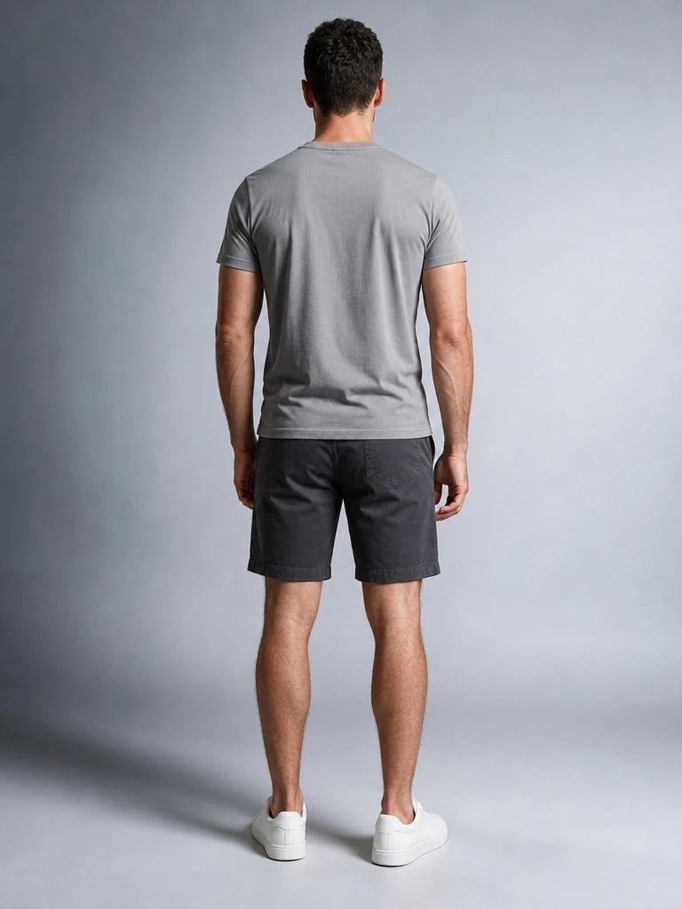 Pamuklu Rahat Kalıp Kısa Kol Pamuklu Oversize T-Shirt (UNİSEX) (E0301)
