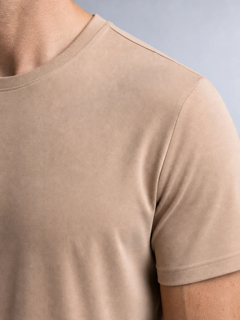 Modal Kumaş Şık Duruş Regular Basic T-shirt (UNİSEX)