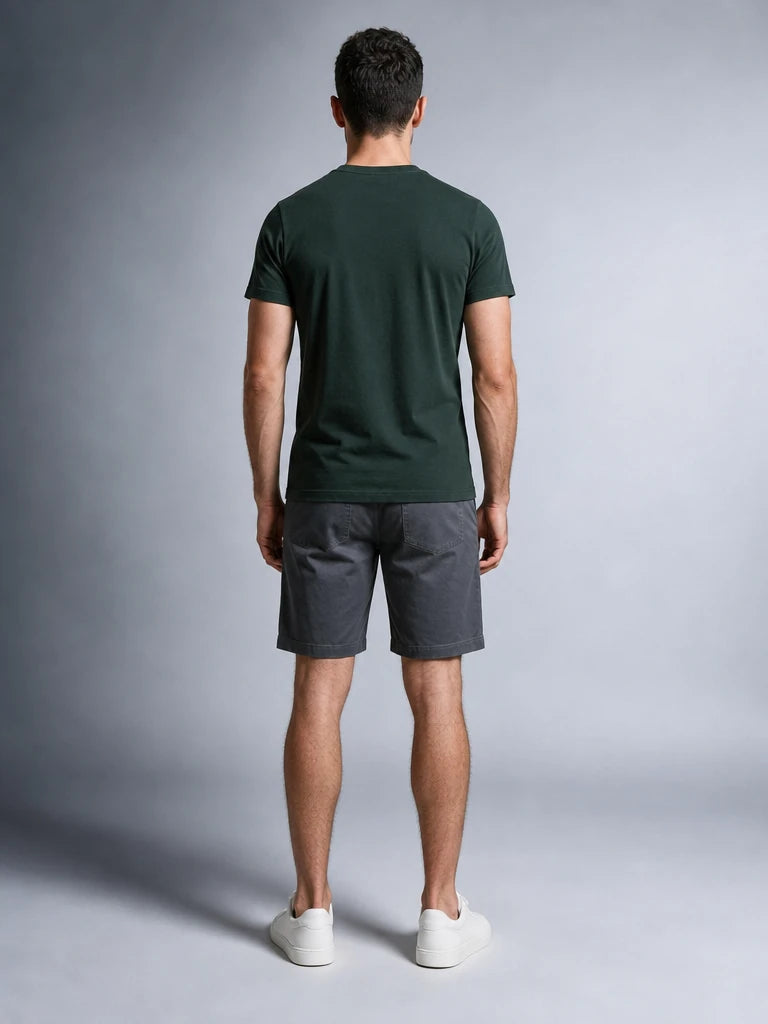 Pamuklu Rahat Kalıp Kısa Kol Pamuklu Oversize T-Shirt (UNİSEX) (E0301)