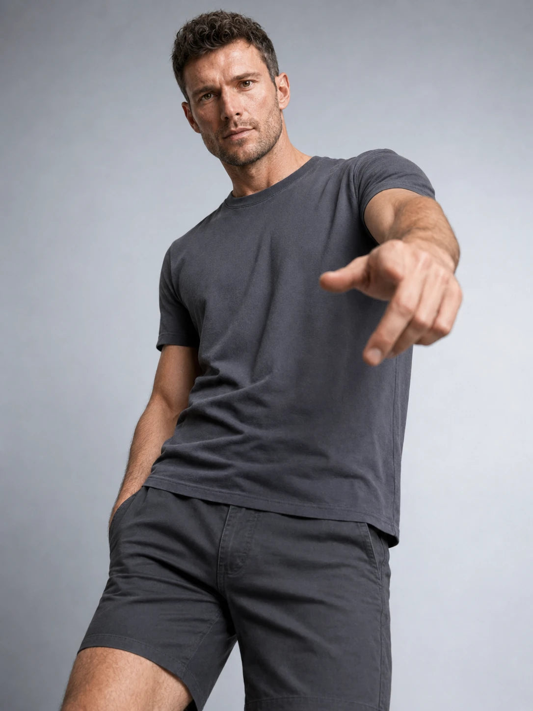 Pamuklu Rahat Kalıp Kısa Kol Pamuklu Oversize T-Shirt (UNİSEX) (E0301)