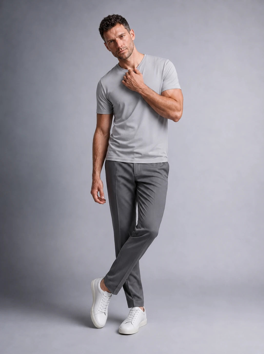 Modal Kumaş Şık Duruş Regular Basic T-shirt (UNİSEX)