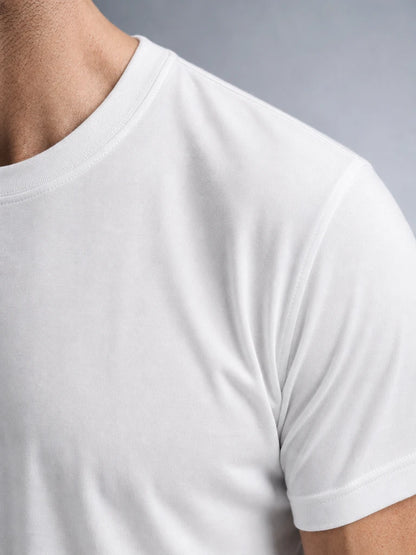 Modal Kumaş Şık Duruş Regular Basic T-shirt (UNİSEX)