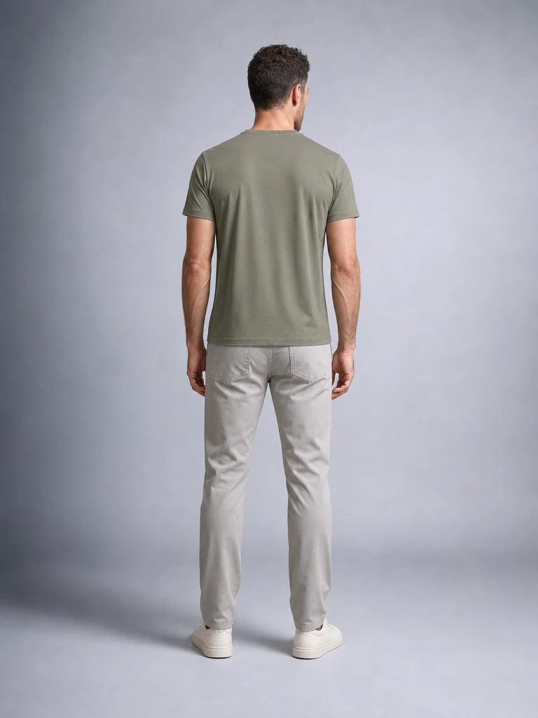 Modal Kumaş Şık Duruş Regular Basic T-shirt (UNİSEX)