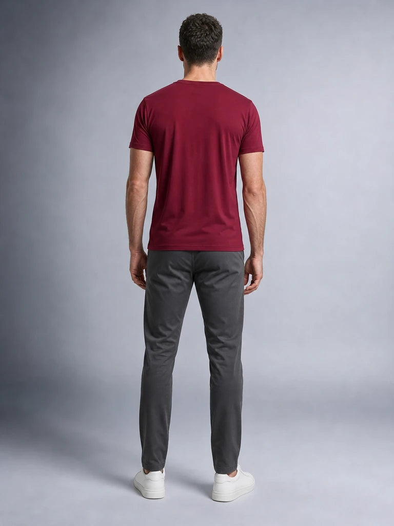Modal Kumaş Şık Duruş Regular Basic T-shirt (UNİSEX)