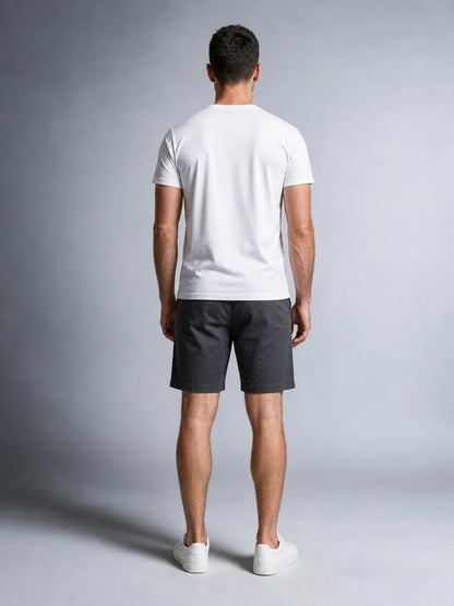 Pamuklu Rahat Kalıp Kısa Kol Pamuklu Oversize T-Shirt (UNİSEX) (E0301)