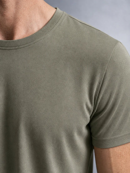 Modal Kumaş Şık Duruş Regular Basic T-shirt (UNİSEX)