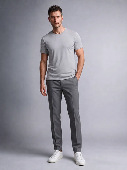 Modal Kumaş Şık Duruş Regular Basic T-shirt (UNİSEX)
