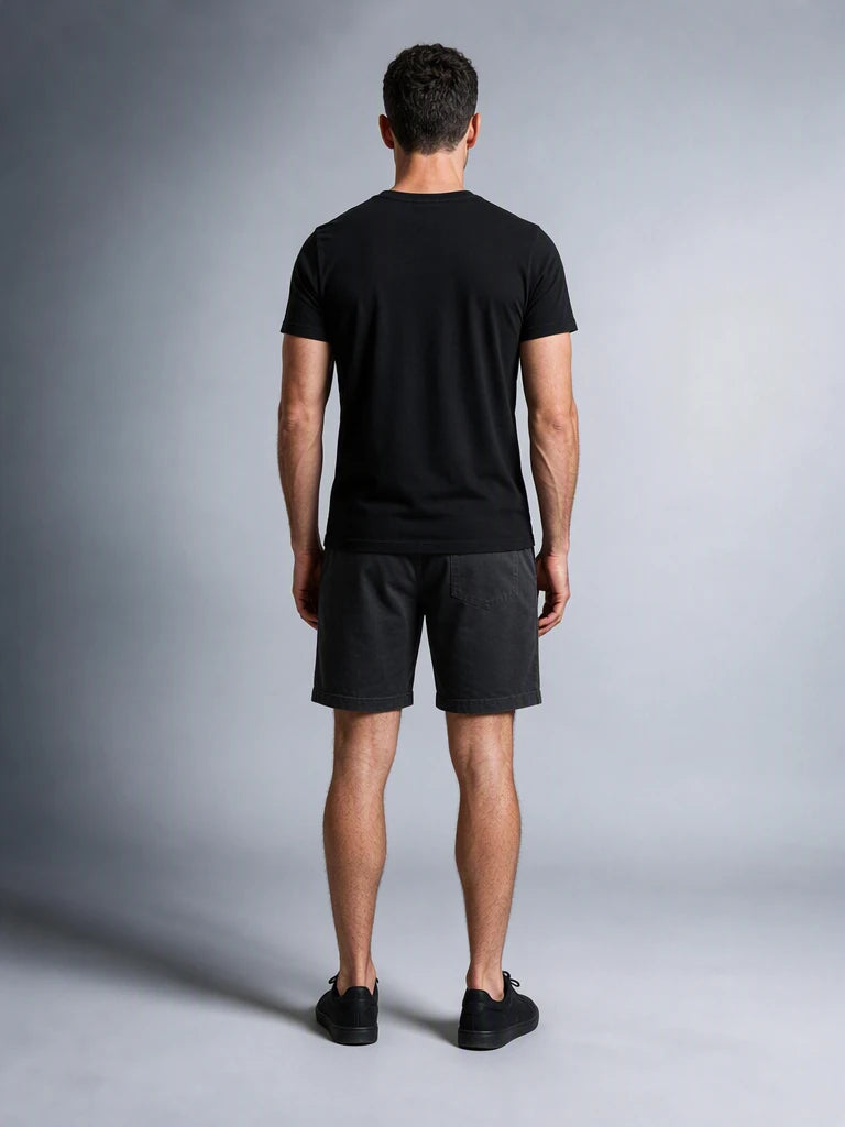 Pamuklu Rahat Kalıp Kısa Kol Pamuklu Oversize T-Shirt (UNİSEX) (E0301)