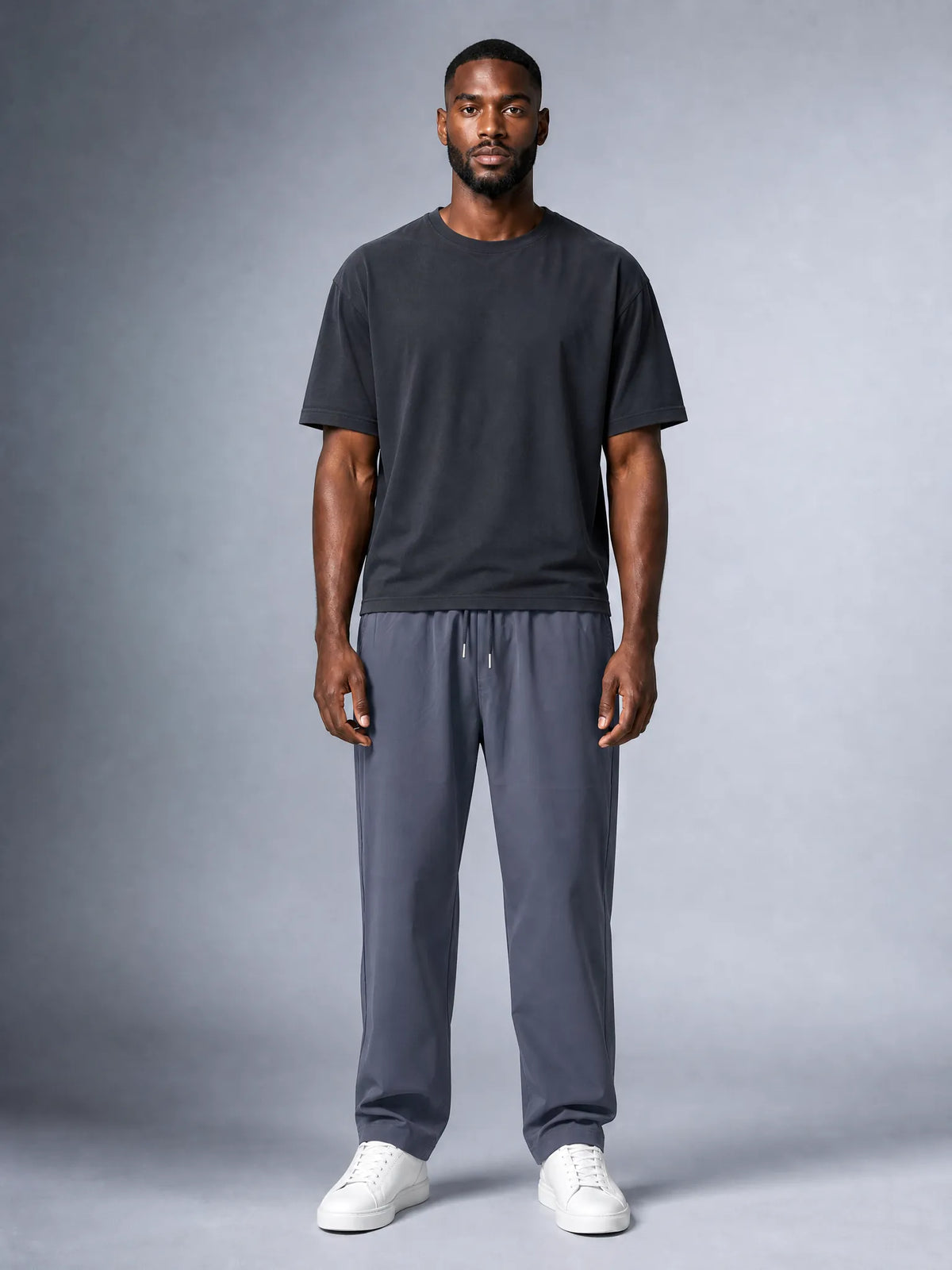 Baggy Fit Paraşüt Eşofman Altı Nefes Alan İnce Yazlık Rahat Kumaş (E0102)