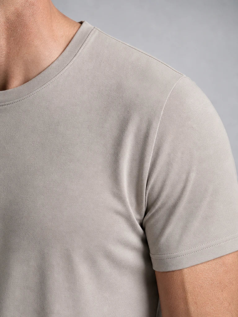Modal Kumaş Şık Duruş Regular Basic T-shirt (UNİSEX)