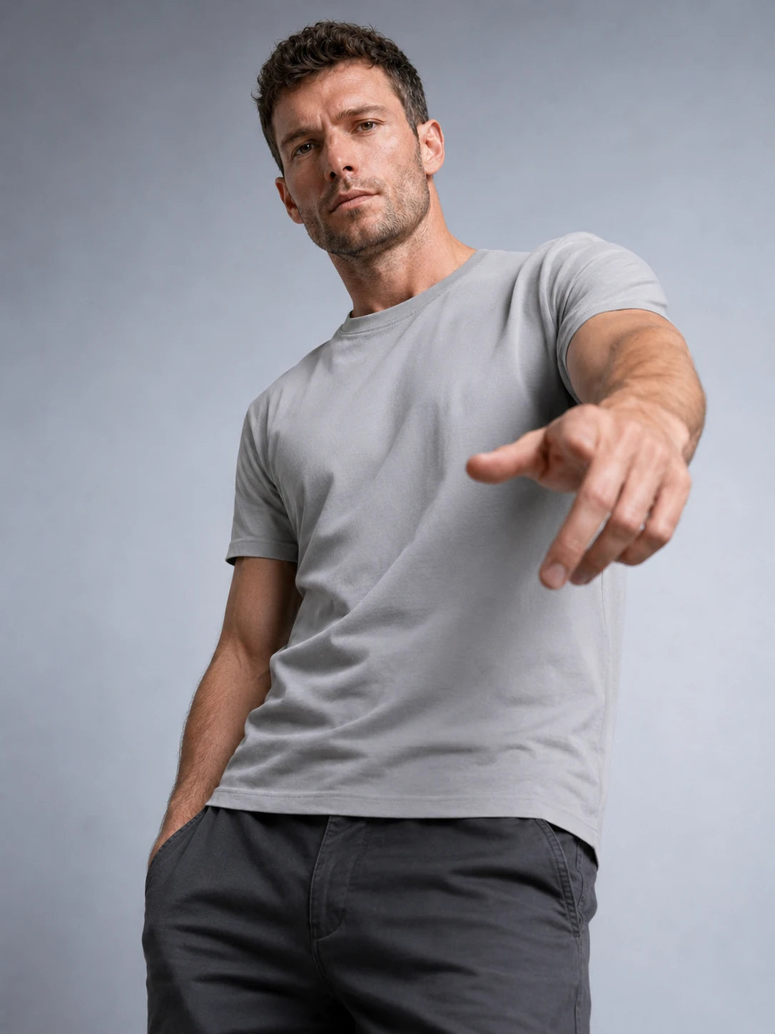 Pamuklu Rahat Kalıp Kısa Kol Pamuklu Oversize T-Shirt (UNİSEX) (E0301)