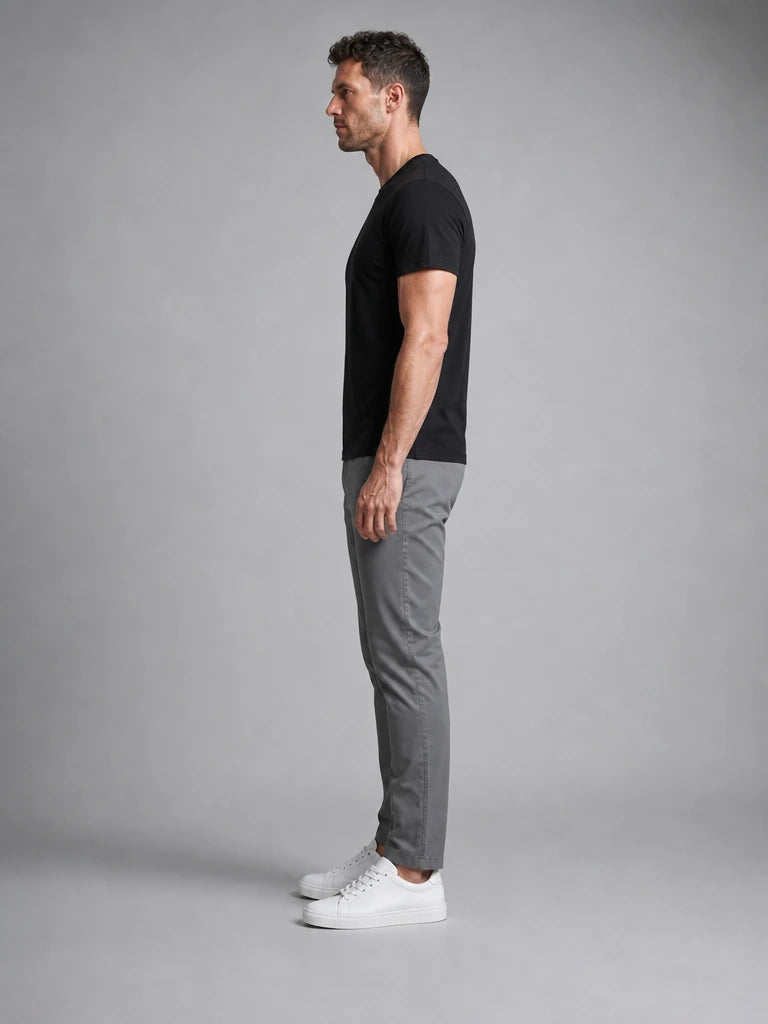 Modal Kumaş Şık Duruş Regular Basic T-shirt (UNİSEX)