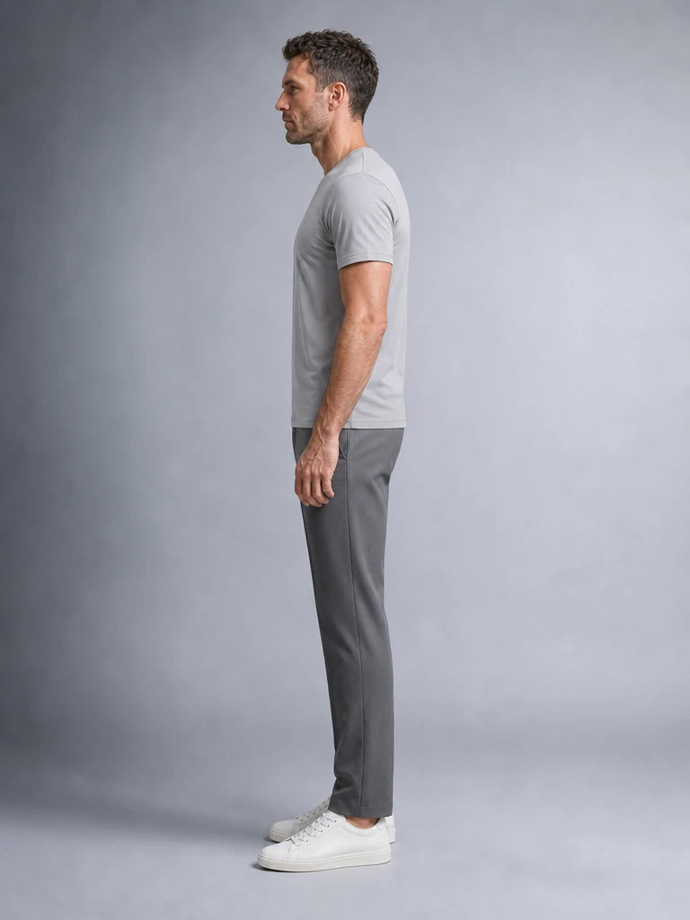 Modal Kumaş Şık Duruş Regular Basic T-shirt (UNİSEX)