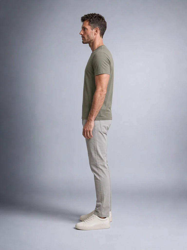 Modal Kumaş Şık Duruş Regular Basic T-shirt (UNİSEX)