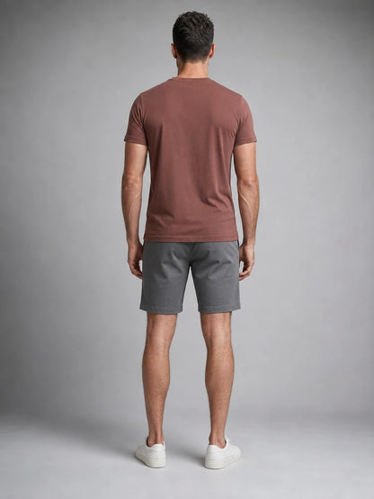 Modal Kumaş Şık Duruş Regular Basic T-shirt (UNİSEX)