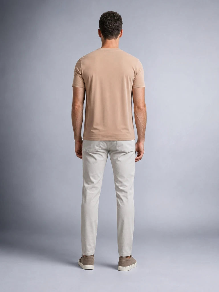 Modal Kumaş Şık Duruş Regular Basic T-shirt (UNİSEX)