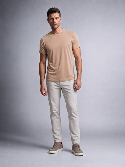 Modal Kumaş Şık Duruş Regular Basic T-shirt (UNİSEX)