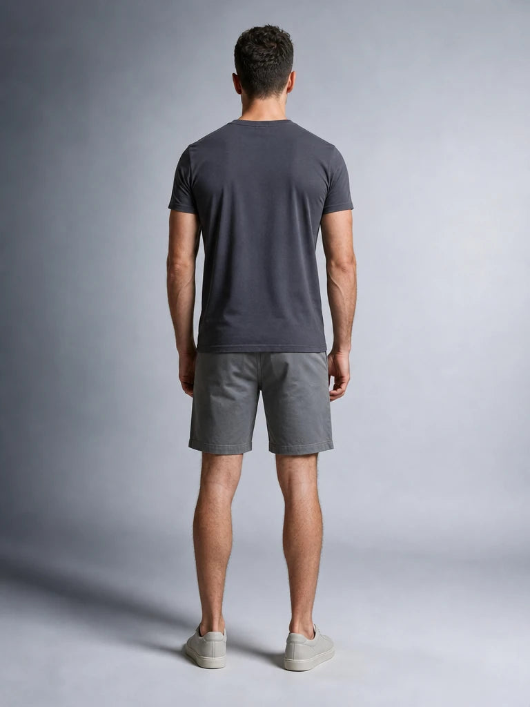 Pamuklu Rahat Kalıp Kısa Kol Pamuklu Oversize T-Shirt (UNİSEX) (E0301)