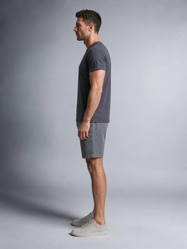 Pamuklu Rahat Kalıp Kısa Kol Pamuklu Oversize T-Shirt (UNİSEX) (E0301)