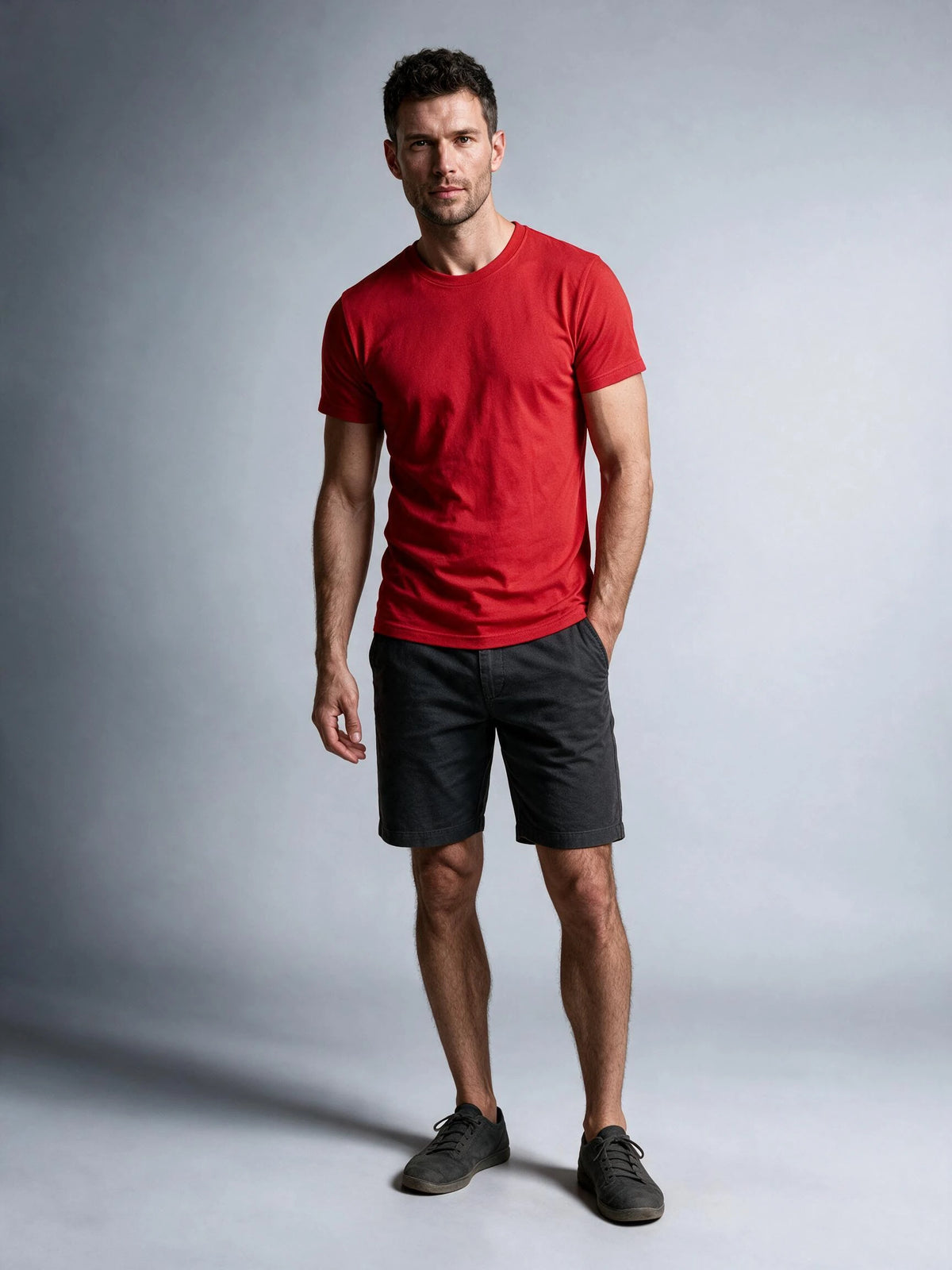 Pamuklu Rahat Kalıp Kısa Kol Pamuklu Oversize T-Shirt (UNİSEX) (E0301)