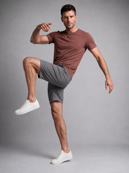 Modal Kumaş Şık Duruş Regular Basic T-shirt (UNİSEX)