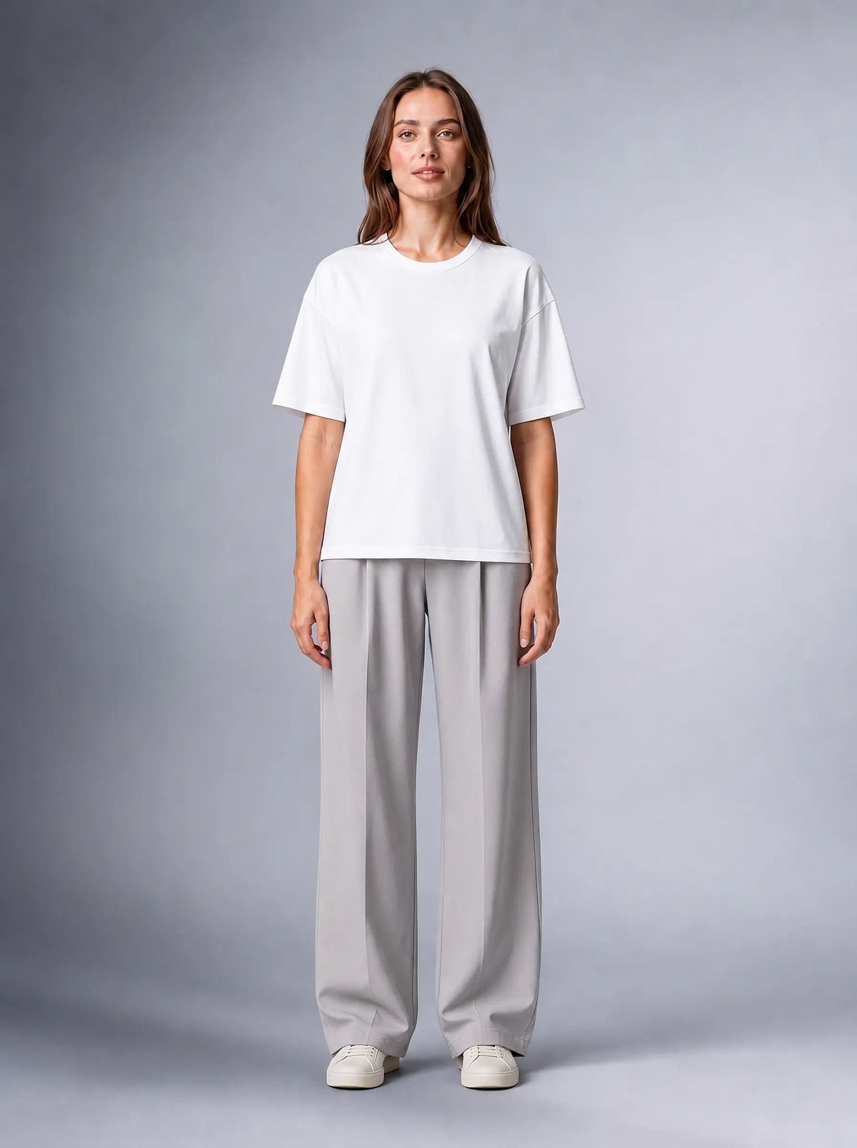 Kaliteli Modal Kumaş T-shirt Basic Oversiz Baskısız Siyah T-shirt (UNİSEX) (E0303)