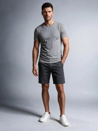 Pamuklu Rahat Kalıp Kısa Kol Pamuklu Oversize T-Shirt (UNİSEX) (E0301)