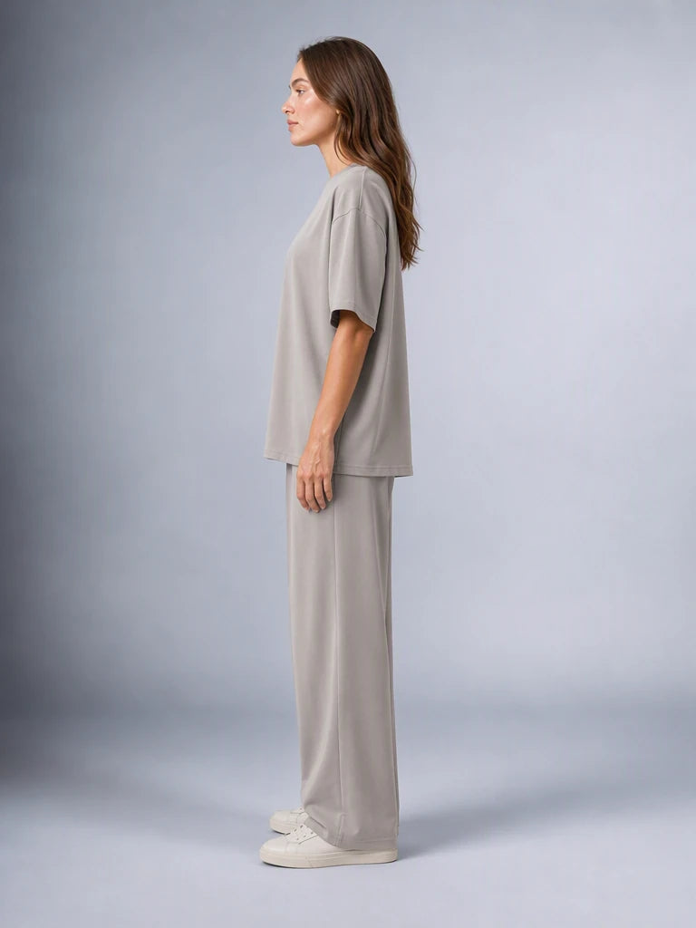 Kaliteli Modal Kumaş T-shirt Basic Oversiz Baskısız Siyah T-shirt (UNİSEX) (E0303)
