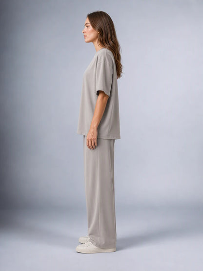 Kaliteli Modal Kumaş T-shirt Basic Oversiz Baskısız Siyah T-shirt (UNİSEX) (E0303)