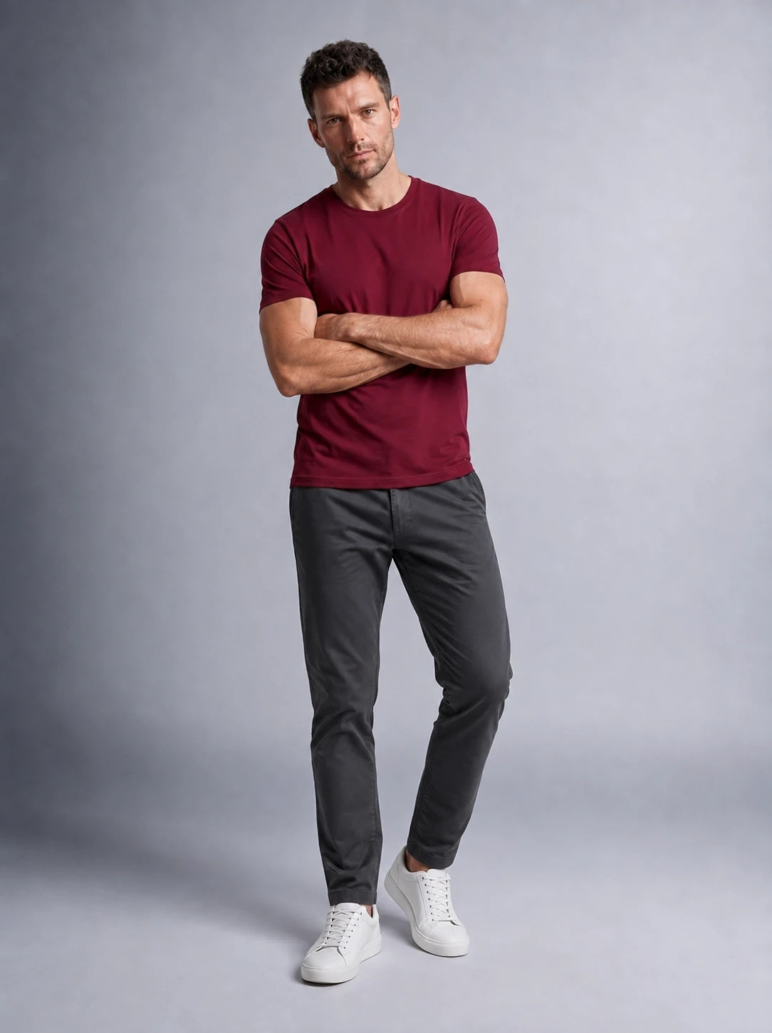 Modal Kumaş Şık Duruş Regular Basic T-shirt (UNİSEX)