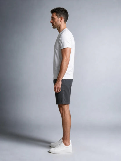 Pamuklu Rahat Kalıp Kısa Kol Pamuklu Oversize T-Shirt (UNİSEX) (E0301)