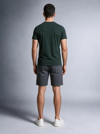 Pamuklu Rahat Kalıp Kısa Kol Pamuklu Oversize T-Shirt (UNİSEX) (E0301)